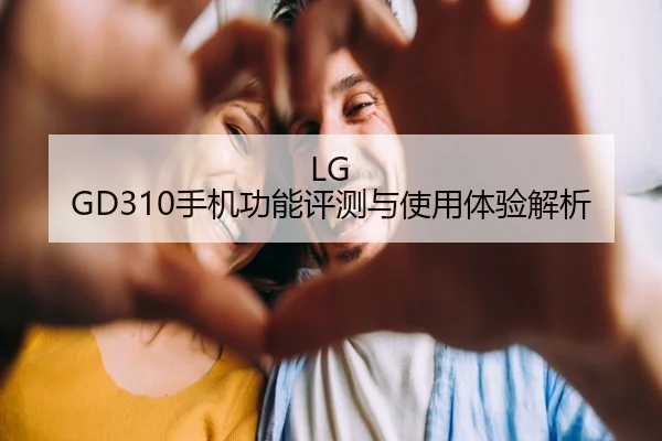 LG GD310手机功能评测与使用体验解析